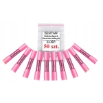 50x Szybkozłączka zaciskowa mufa 0.5 - 1.0 mm²