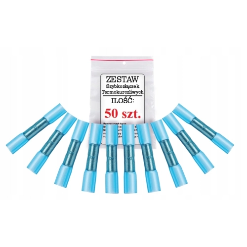 50x Szybkozłączka zaciskowa mufa 1.5 - 2.5 mm²