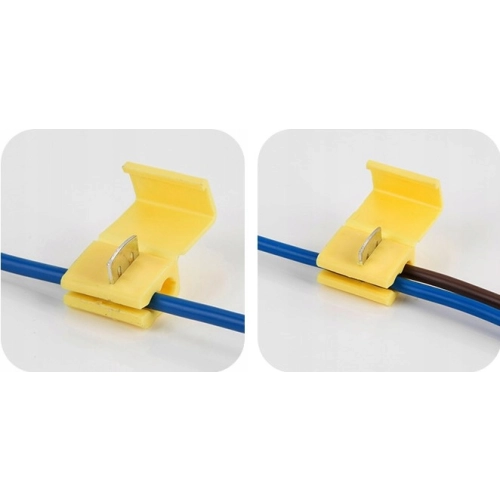 5x SZYBKOZŁĄCZKA ZŁĄCZKA KONEKTOR KABEL HAK Lampa