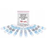 50x Szybkozłączka termokurczliwa z cyną 1.5-2.5mm²