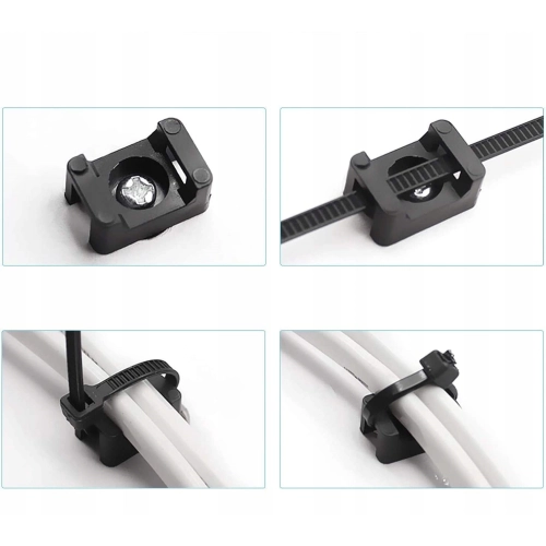 PODSTAWKA MONTAŻOWA PESZLA DO OPASEK 4.8MM 100SZT.