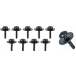10x ŚRUBA WKRĘT TORX NADKOLA ZDERZAKA VW AUDI SEAT FORD