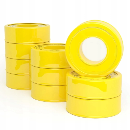 Taśma teflonowa uszczelniająca długa PTFE 19mm 15m DO WODY, CO, CWU