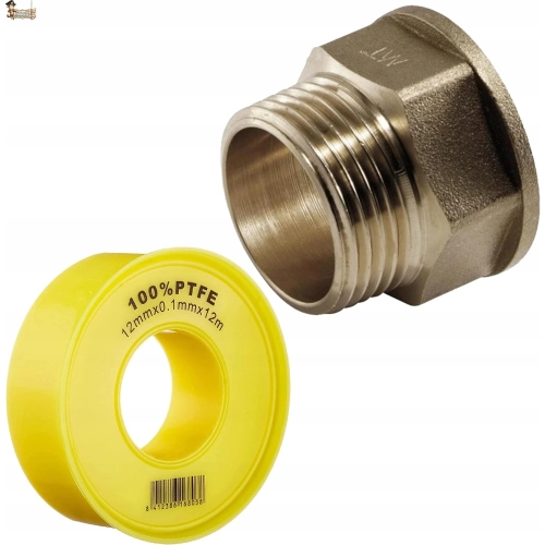 Taśma teflonowa uszczelniająca długa PTFE 19mm 15m DO WODY, CO, CWU