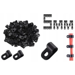 100x 5 mm OBEJMA 3/16 TYP-R UCHWYT KABLA PRZEWODU HAMULCOWEGO PALIWA OPASKA