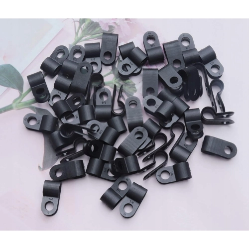 20x 6 mm OBEJMA 1/4 TYP-R UCHWYT KABLA PRZEWODU HAMULCOWEGO PALIWA OPASKA