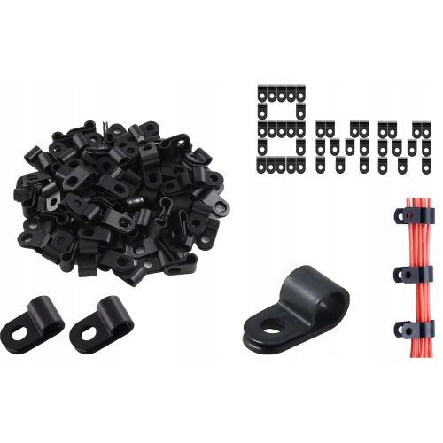 20x 8 mm OBEJMA 5/16 TYP-R UCHWYT KABLA PRZEWODU HAMULCOWEGO PALIWA OPASKA