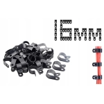 10x 16 mm OBEJMA 5/8 TYP-R UCHWYT KABLA PRZEWODU HAMULCOWEGO PALIWA OPASKA
