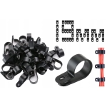 10x 19 mm OBEJMA 3/4 TYP-R UCHWYT KABLA PRZEWODU HAMULCOWEGO PALIWA OPASKA