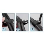 10x 19 mm OBEJMA 3/4 TYP-R UCHWYT KABLA PRZEWODU HAMULCOWEGO PALIWA OPASKA