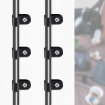 10x 25 mm OBEJMA 1 TYP-R UCHWYT KABLA PRZEWODU HAMULCOWEGO PALIWA OPASKA
