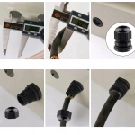 Zestaw XXL DŁAWIK KABLOWY DŁAWNICA KABLOWA 3-16mm IP68 Wodoodporny Złącza