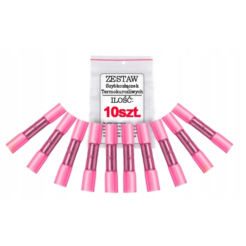 10x Szybkozłączka zaciskowa mufa 0.5 - 1.0 mm²